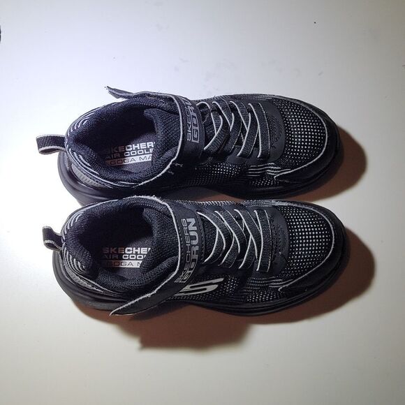 SKECHERS GO RUN KIDS SNEAKERS WITH VELCRO STRAP CLOSURE - Picture 4 of 15
